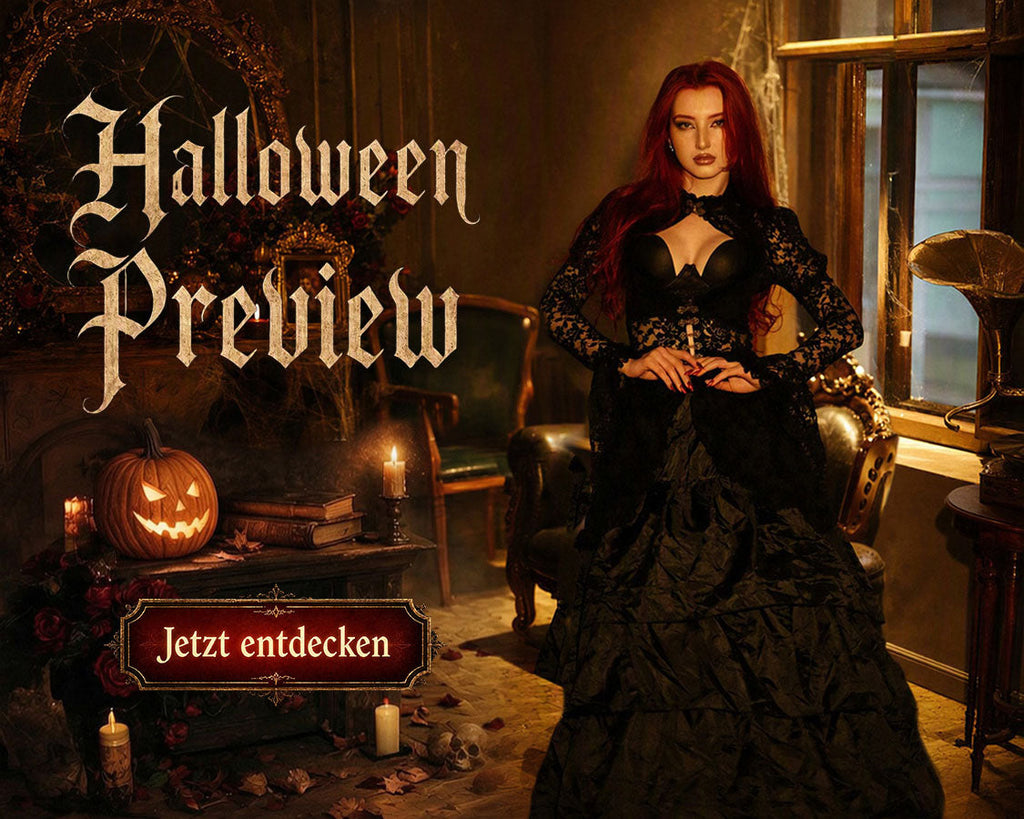 Halloween im Vintage-Stil: Outfit-Ideen für jede Feier
