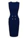 2PCS 1960ER BLEISTIFTKLEID MIT CAPE