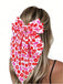 Valentinstag Herz Druck Bogen Haarspange