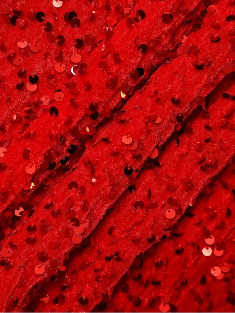 1970er Solide Pailletten Disco Weit Bein Hose