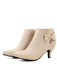 Stilettoabsatz Wildleder Spitze High Heels