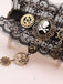 Retro Steampunk Halloween Skeleton Gang Armband