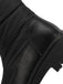 Kunstpelz Kniehoch Schneefall Stoff Stiefel