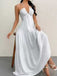 30er Maxikleid mit V-Ausschnitt und Neckholder