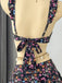 40er Bikini-Set mit Ditsy-Blumen und Rüschen