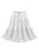 Weißer 50er Petticoat mit Rüschen
