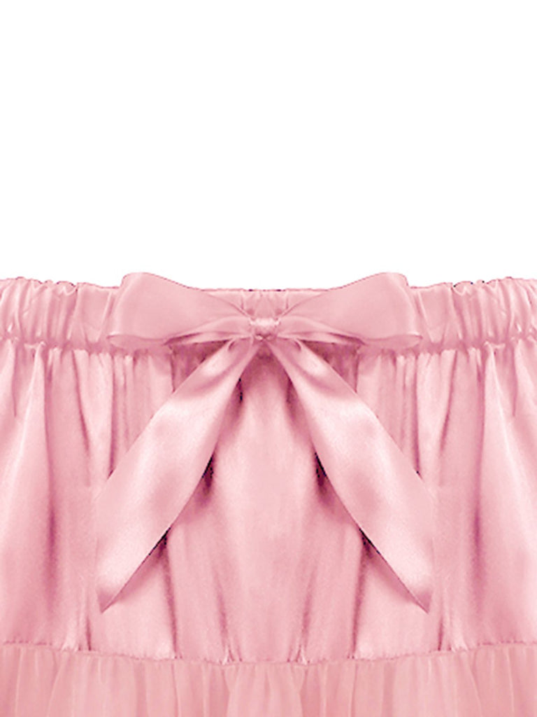 Weißer 50er Petticoat mit Rüschen