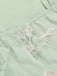 50er Kleid mit Blumen und Stickerei