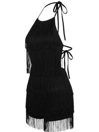 60er Romper mit Neckholder und rückenfrei