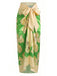 70er Badeanzug & Cover-Up mit One-Shoulder und Blumen