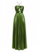 1930er Metallisch Kreuzen Halter Falten Kleid