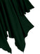 1980er Gothic Hooded Punk Lang Jacke