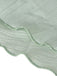 1940er Solide Irregular Rüschen Elastic Waist Rock