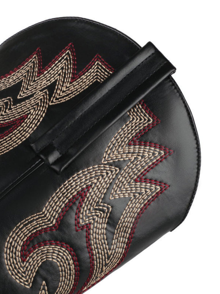 Weiß Vintage Stickerei Western Cowboy Stiefel