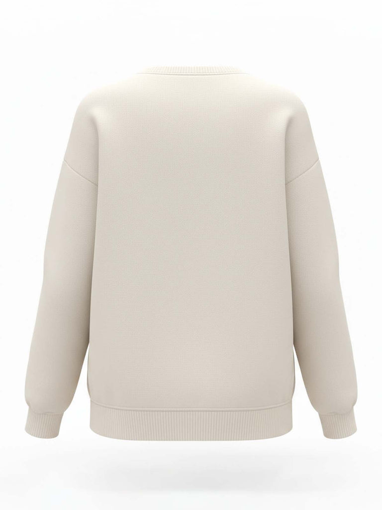 1980er Weihnachtsbaum Paillette Pullover