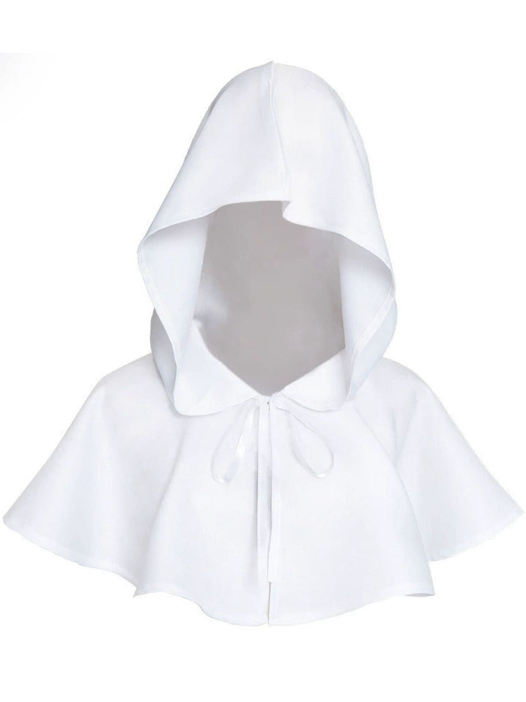 Vintage Solide Halloween Hooded Sensenmann-Umhang