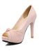 Peep Toe Knot Stilettos High Heels