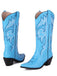 Weiß Vintage Stickerei Western Cowboy Stiefel
