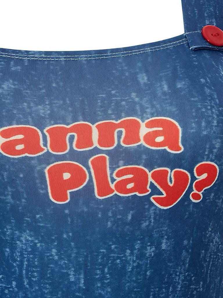 1970er Halloween Streifen Kostüm Bodysuit