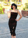 Tiefrotes 1960er Halloween-Spinnennetz-Kleid
