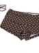 50er Bikini & Shorts mit Polka-Dots und Neckholder