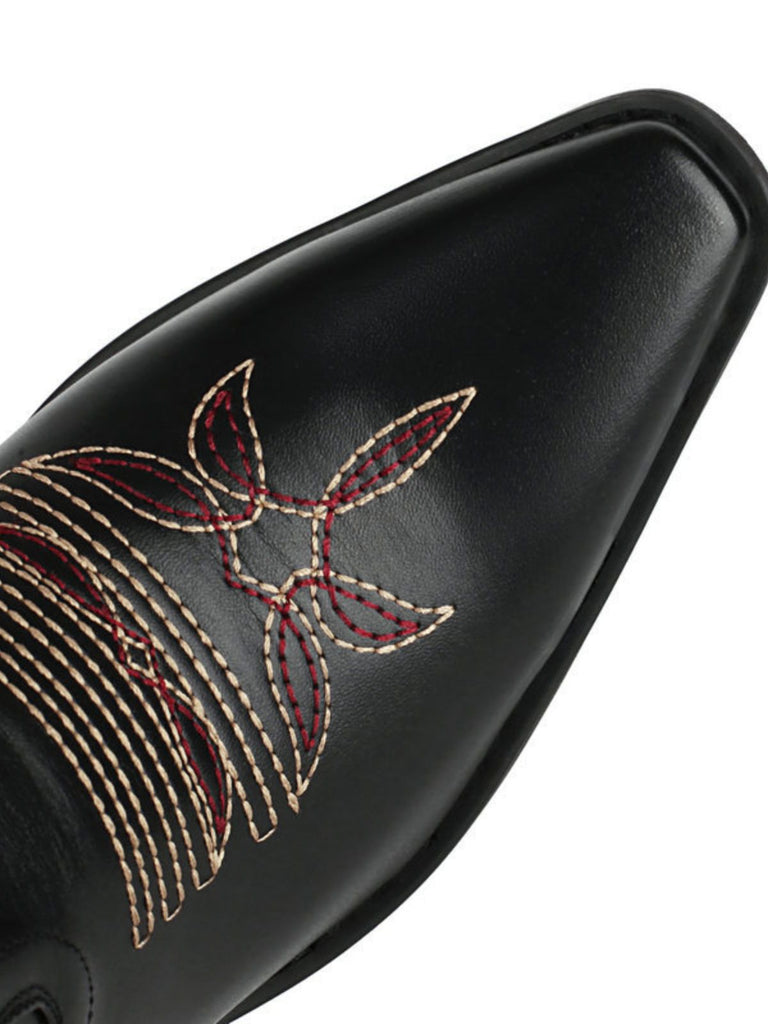 Weiß Vintage Stickerei Western Cowboy Stiefel