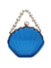 Vintage 3D-Muschel Transparent Perlenkette Tasche
