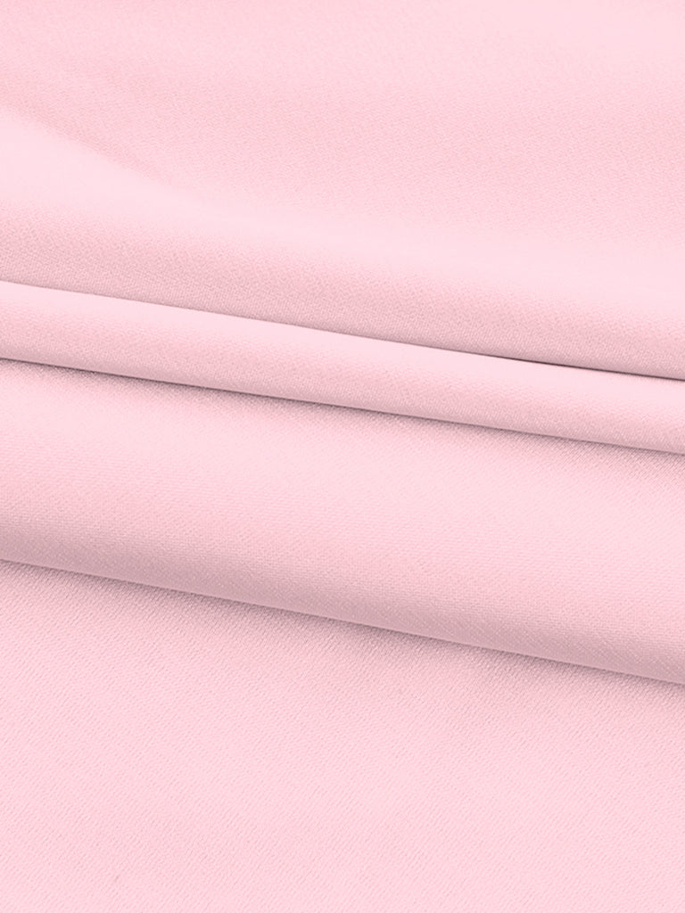 1960er Solide Satin Zurück Schnürung Mini Kleid