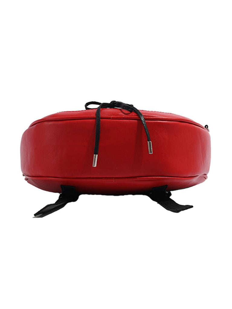 Gothic Apfel Korsett Bogen Leder Umhängetasche Tasche