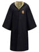 1970er Halloween Zaubererschule Kapuze Robe Kostüm Set