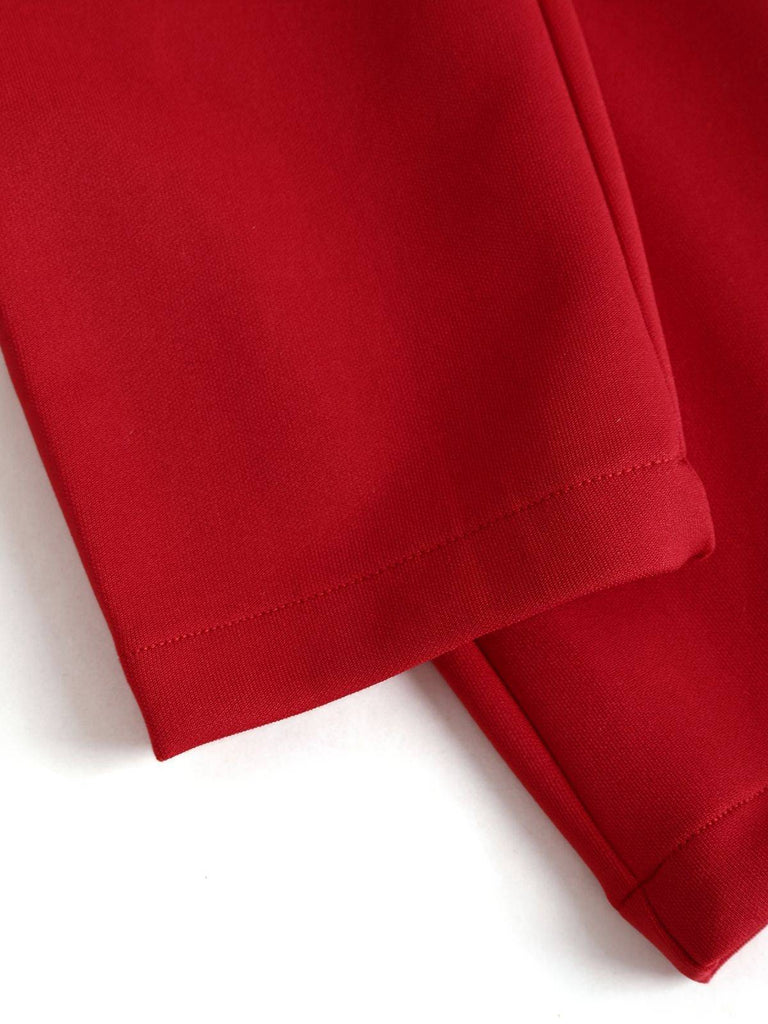 1960er Punk Hooded Zipper Gürtel Midi Jacke