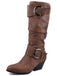Vintage Schnallen Western-Stil Cowboy Stiefel