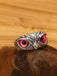 Vintage Böser Blick Eule Ring