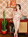 SPITZEN-ERDBEER-CAMI-TANKINI-SET