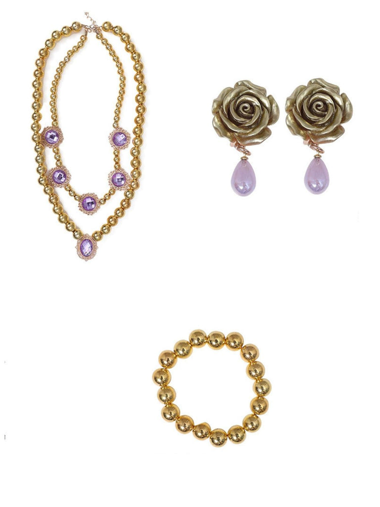 Rosa 1960er Barbie Pailletten Träger Rüschen Kleid