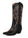Weiß Vintage Stickerei Western Cowboy Stiefel
