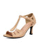 Peeptoe-Sandalen mit Cut-Outs, farblich abgesetzten Riemchen, Größe 6