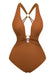 Geraffter Badeanzug mit Kordelzug aus den 1960er Jahren – Vintage-Badeanzug im Pin-up-Stil