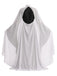 80er Halloween Hofkostüm mit Kleid und rückenfreiem Cape