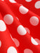 50er Swingkleid mit Peter-Pan-Kragen und Polka-Dots
