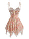 Rosa & Rosa 50er Kleid mit Blumen und Spitze