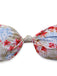 Grüner Vintage-Bikini mit Rüschen im Stil der 1950er Jahre mit Blumenmuster – Vintage-Mode, Retro-Stil