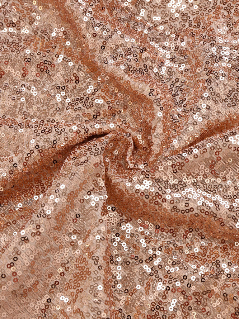 1930er V-Ausschnitt Feder Träger Hoch Schlitz Pailletten Kleid