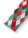1970er Diamantgitter Weihnachten Plüschsaum Romper