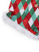 1970er Diamantgitter Weihnachten Plüschsaum Romper