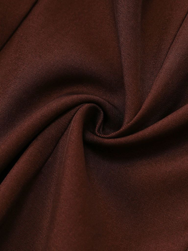 50er taillierter Blazer mit Knöpfen