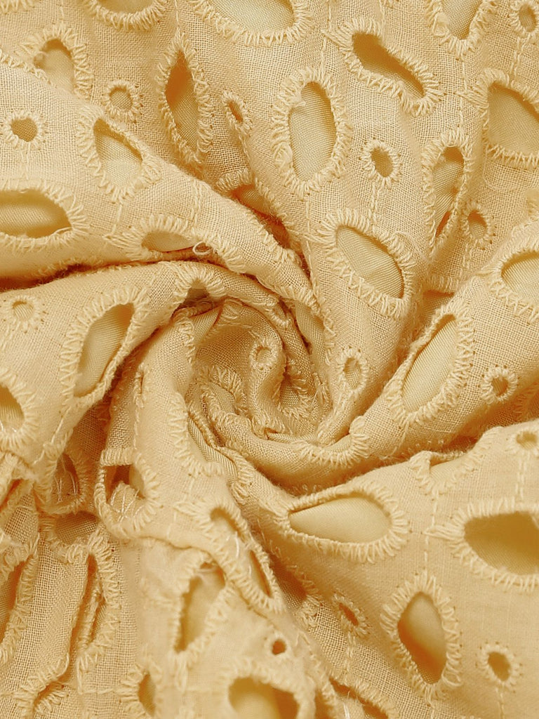 1940er Ösen Spitze V-Ausschnitt Gestuft Maxi Kleid