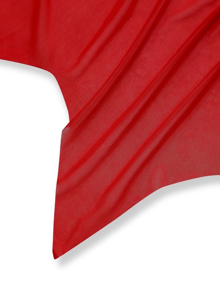 1980er Spitze Satin Band Babydoll Dessous Set