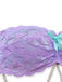 Lavendel 80er Netz-Reizwäsche mit Schleife und Spitze
