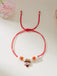 Herz Liebe Verstellbar Gewebt Valentinstag Armband